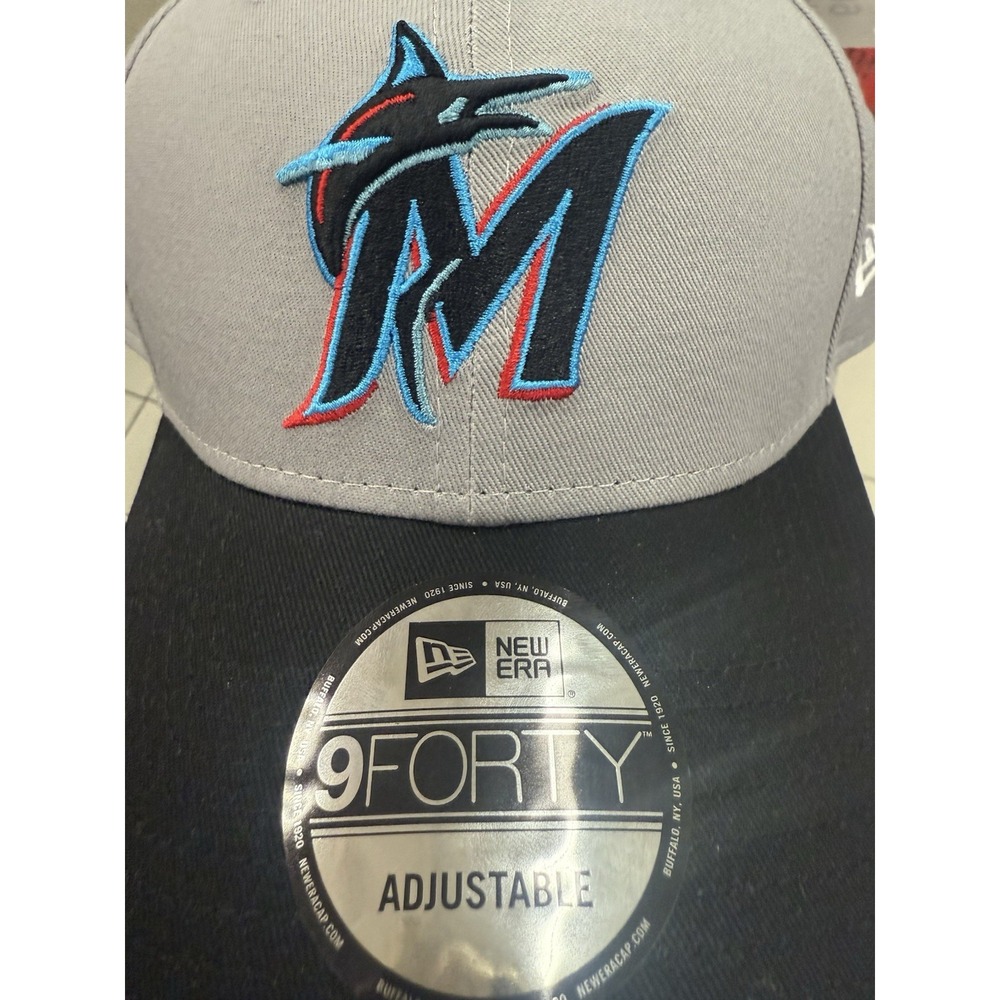 new‎ era 9twenty Florida Marlins Baseball Adjustable Cap